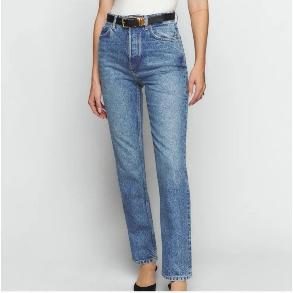 Reformation Straight Leg Jeans